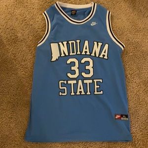 Larry Bird #33 Indiana State Jersey